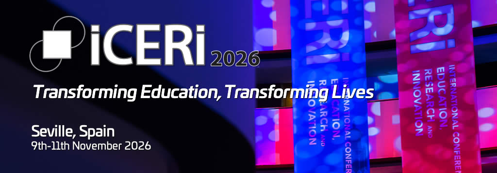 ICERI2026 conference banner.