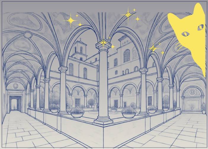 Illustration de Santa Maria la Nova à Naples.